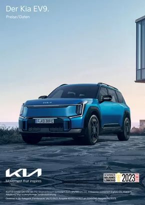 KIA Katalog in Kirchzarten | KIA EV9 | 2024-09-03T00:00:00.000Z - 2025-09-03T00:00:00.000Z