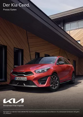 KIA Katalog in Niebüll | KIA Ceed | 2024-09-03T00:00:00.000Z - 2025-09-03T00:00:00.000Z