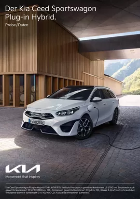 KIA Katalog in Altötting | KIA Ceed Sportswagon Plug-in Hybrid | 2024-09-03T00:00:00.000Z - 2025-09-03T00:00:00.000Z