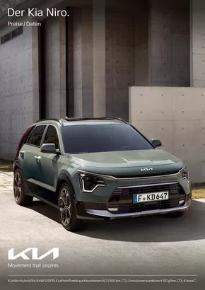 KIA Katalog in Schmölln | KIA Niro Hybrid | 2024-09-03T00:00:00.000Z - 2025-09-03T00:00:00.000Z