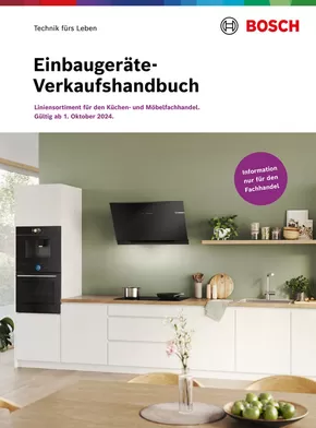 Bosch Katalog in Weilmünster (Marktflecken) | Einbaugeräte- Verkaufshandbuch  | 2024-10-29T00:00:00.000Z - 2025-12-31T00:00:00.000Z