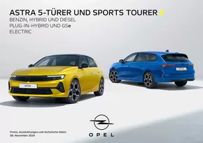 Opel Katalog in Frankenberg (Eder) | Opel Astra 5-Türer | 2024-11-12T00:00:00.000Z - 2025-11-12T00:00:00.000Z