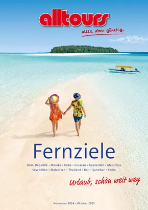 alltours Reisecenter Katalog in Adorf-Vogtland | Fernziele 2024/25 | 2024-11-26T00:00:00.000Z - 2025-10-31T00:00:00.000Z