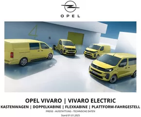 Opel Katalog in Wassertrüdingen | Opel Neuer Vivaro | 2025-01-03T00:00:00.000Z - 2026-01-03T00:00:00.000Z