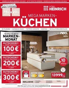 Möbel Heinrich Katalog in Langen (Cuxhaven) | Aktuelle Sonderaktionen | 2025-02-20T00:00:00.000Z - 2025-03-23T00:00:00.000Z