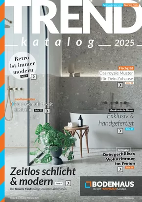 Hornbach Katalog in Schweich | BODENHAUS Trendkatalog | 2025-02-25T00:00:00.000Z - 2025-03-11T00:00:00.000Z