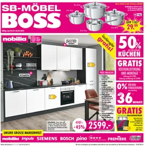 SB Möbel Boss Katalog in Sömmerda | Aktuelle Schnäppchen und Angebote | 2025-03-03T00:00:00.000Z - 2025-04-06T00:00:00.000Z