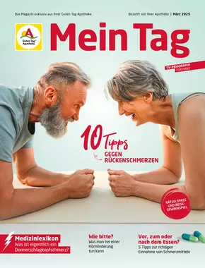 Guten Tag Apotheke Katalog in Grafenau (Niederbayern) | Exklusiv Magazin | 2025-02-28T00:00:00.000Z - 2025-03-31T00:00:00.000Z