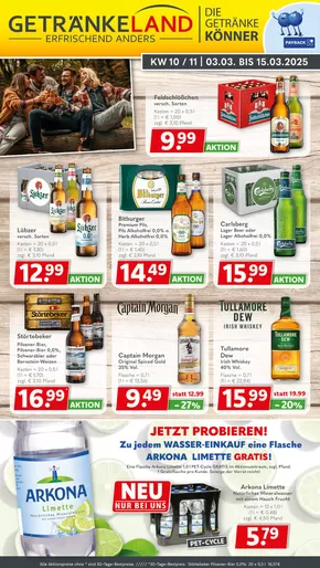 Getränkeland Katalog in Osterburg (Altmark) | Angebote für Schnäppchenjäger | 2025-03-03T00:00:00.000Z - 2025-03-15T00:00:00.000Z