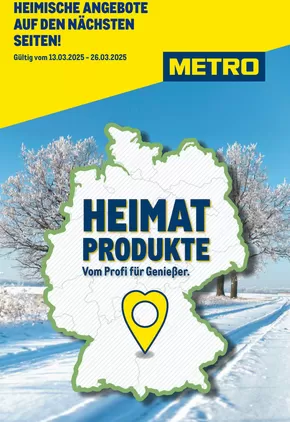 Metro Katalog in Röthenbach  an der Pegnitz | Regionaler Adresseinleger | 2025-03-13T00:00:00.000Z - 2025-03-26T00:00:00.000Z