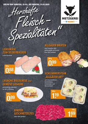 V Markt Katalog in Peiting | Top-Angebote für Sparfüchse | 2025-03-01T00:00:00.000Z - 2025-03-31T00:00:00.000Z