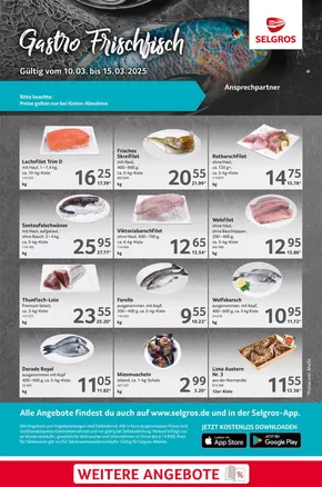 Selgros Katalog in Frechen | Fischtheke | 2025-03-10T00:00:00.000Z - 2025-03-15T00:00:00.000Z