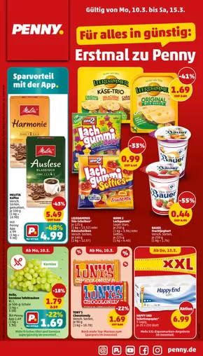 Penny Katalog in Chemnitz | Tolles Angebot für alle Kunden | 2025-03-10T00:00:00.000Z - 2025-03-15T00:00:00.000Z