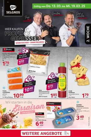 Selgros Katalog in Stuttgart | Food | 2025-03-13T00:00:00.000Z - 2025-03-19T00:00:00.000Z