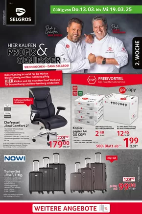 Selgros Katalog in Pinneberg | Non Food | 2025-03-13T00:00:00.000Z - 2025-03-19T00:00:00.000Z