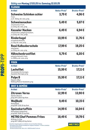 Metro Katalog in Dasing | Profi-Tipp | 2025-03-17T00:00:00.000Z - 2025-03-22T00:00:00.000Z