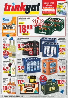 trinkgut Katalog in Grevenbroich | Unsere besten Deals für Sie | 2025-03-10T00:00:00.000Z - 2025-03-15T00:00:00.000Z