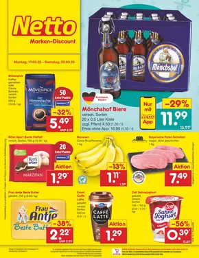 Netto Marken-Discount Katalog in Neutraubling | Jetzt sparen mit unseren Deals | 2025-03-17T00:00:00.000Z - 2025-03-22T00:00:00.000Z