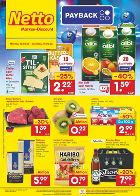 Netto Marken-Discount Katalog in Bogen | Attraktive Angebote entdecken | 2025-03-10T00:00:00.000Z - 2025-03-15T00:00:00.000Z