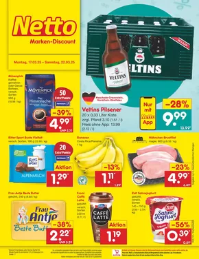 Netto Marken-Discount Katalog in Lippetal | Tolle Rabatte auf ausgewählte Produkte | 2025-03-17T00:00:00.000Z - 2025-03-22T00:00:00.000Z