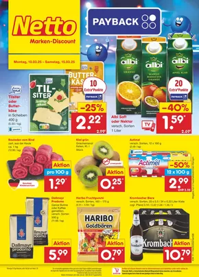 Netto Marken-Discount Katalog in Sittensen | Angebote für Schnäppchenjäger | 2025-03-10T00:00:00.000Z - 2025-03-15T00:00:00.000Z