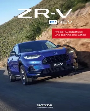 Honda Katalog in Zülpich | Honda ZR-V PREISE, AUSSTATTUNG, TECHNISCHE DATEN | 2025-03-15T00:00:00.000Z - 2025-03-29T00:00:00.000Z