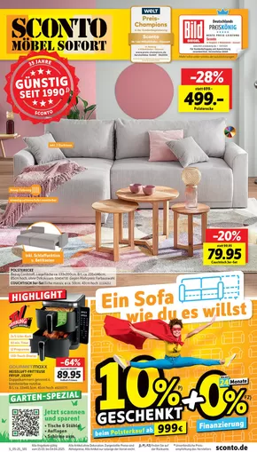 SCONTO Katalog in Bovenden (Flecken) | Prospekt SCONTO | 2025-03-15T00:00:00.000Z - 2025-04-04T00:00:00.000Z