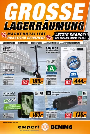 Expert Bening Katalog in Delbrück | Expert Bening flugblatt | 2025-03-15T00:00:00.000Z - 2025-03-21T00:00:00.000Z