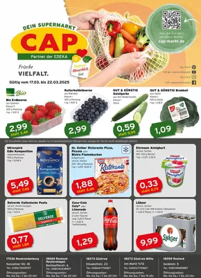 CAP Markt Katalog in Kühlungsborn | Rabatte und Aktionen | 2025-03-17T00:00:00.000Z - 2025-03-22T00:00:00.000Z