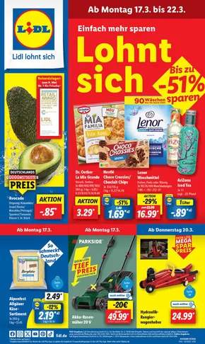 Lidl Katalog in Mühlhausen-Thüringen | Jetzt sparen mit unseren Deals | 2025-03-17T00:00:00.000Z - 2025-03-22T00:00:00.000Z