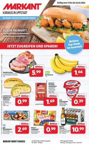 Markant Markt Katalog in Steinhagen (Gütersloh) | JETZT ZUGREIFEN UND SPAREN! | 2025-03-16T00:00:00.000Z - 2025-03-22T00:00:00.000Z