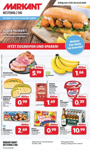 Markant Markt Katalog in Steinhagen (Gütersloh) | Aktuelle Sonderaktionen | 2025-03-16T00:00:00.000Z - 2025-03-22T00:00:00.000Z