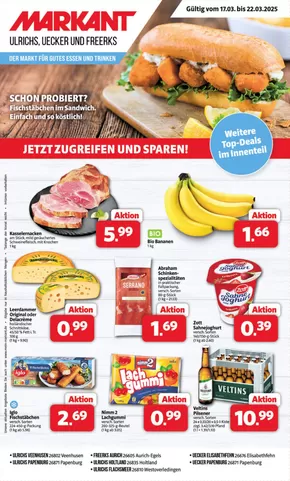 Markant Markt Katalog in Steinhagen (Gütersloh) | Tolles Angebot für Schnäppchenjäger | 2025-03-16T00:00:00.000Z - 2025-03-22T00:00:00.000Z