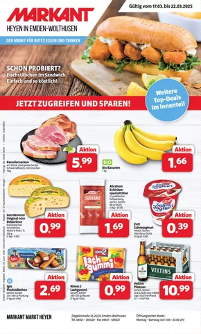 Markant Markt Katalog in Steinhagen (Gütersloh) | Attraktive Angebote entdecken | 2025-03-16T00:00:00.000Z - 2025-03-22T00:00:00.000Z