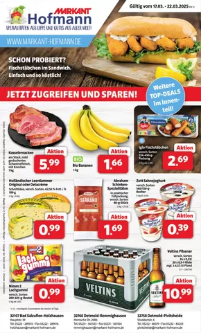 Markant Markt Katalog in Steinhagen (Gütersloh) | Tolle Rabatte auf ausgewählte Produkte | 2025-03-16T00:00:00.000Z - 2025-03-22T00:00:00.000Z