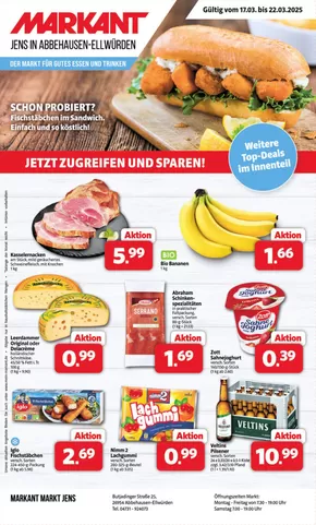 Markant Markt Katalog in Steinhagen (Gütersloh) | Top-Angebote für alle Schnäppchenjäger | 2025-03-16T00:00:00.000Z - 2025-03-22T00:00:00.000Z