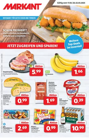 Markant Markt Katalog in Steinhagen (Gütersloh) | Aktuelle Deals und Angebote | 2025-03-16T00:00:00.000Z - 2025-03-22T00:00:00.000Z