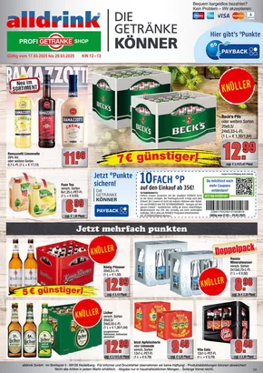 alldrink Katalog in Bornheim (Südliche Weinstraße) | Rabatte und Aktionen | 2025-03-16T00:00:00.000Z - 2025-03-29T00:00:00.000Z