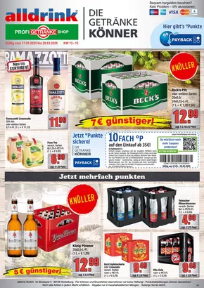 alldrink Katalog in Goldbach (Unterfranken) | Unsere besten Schnäppchen | 2025-03-16T00:00:00.000Z - 2025-03-29T00:00:00.000Z