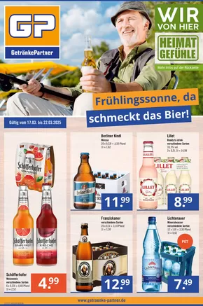 GetränkePartner Katalog in Delbrück | Top-Angebote für alle Schnäppchenjäger | 2025-03-17T00:00:00.000Z - 2025-03-22T00:00:00.000Z