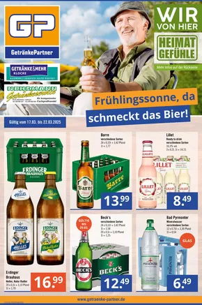 GetränkePartner Katalog in Büsum | Top-Deals für alle Kunden | 2025-03-17T00:00:00.000Z - 2025-03-22T00:00:00.000Z