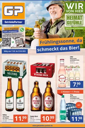 GetränkePartner Katalog in Bützow | Exklusive Deals für unsere Kunden | 2025-03-17T00:00:00.000Z - 2025-03-22T00:00:00.000Z