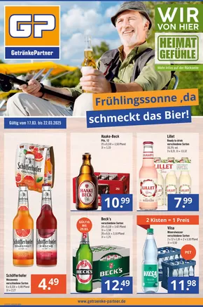 GetränkePartner Katalog in Lamspringe (Flecken) | Top-Deals und Rabatte | 2025-03-17T00:00:00.000Z - 2025-03-22T00:00:00.000Z