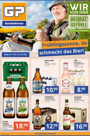 GetränkePartner Katalog in Bützow | Exklusive Deals und Schnäppchen | 2025-03-17T00:00:00.000Z - 2025-03-22T00:00:00.000Z