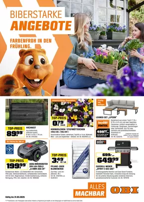 OBI Katalog in Sömmerda | BIBERSTARKE ANGEBOTE | 2025-03-14T00:00:00.000Z - 2025-03-31T00:00:00.000Z