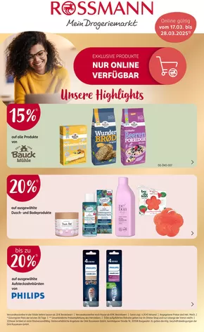 Rossmann Katalog in Schleswig | Angebote für Schnäppchenjäger | 2025-03-15T00:00:00.000Z - 2025-03-28T00:00:00.000Z