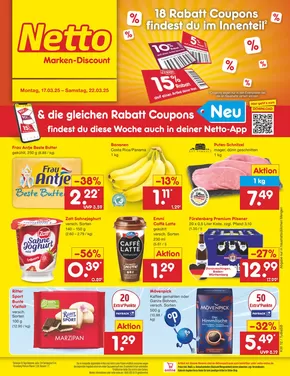 Netto Marken-Discount Katalog in Rottweil | Jetzt sparen mit unseren Deals | 2025-03-17T00:00:00.000Z - 2025-03-22T00:00:00.000Z