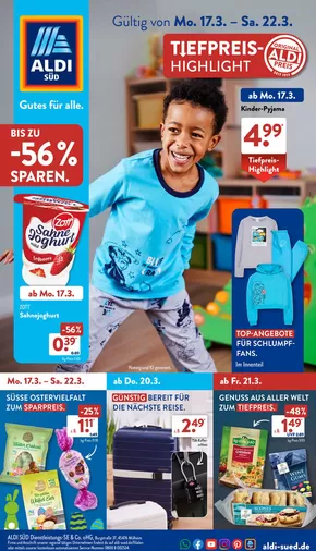 Aldi Süd Katalog in Stein (Mittelfranken) | ALDI SÜD Prospekt: aktuelle Angebote | 2025-03-17T00:00:00.000Z - 2025-03-22T00:00:00.000Z