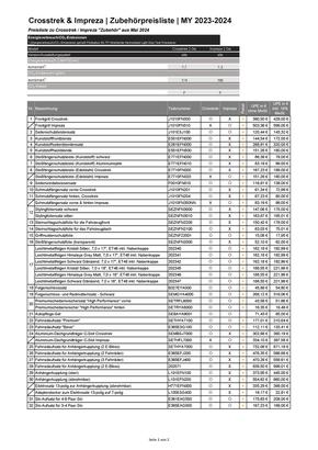 Subaru Katalog in Torgau | NEU: Crosstrek | 2024-04-26T00:00:00.000Z - 2025-04-26T00:00:00.000Z